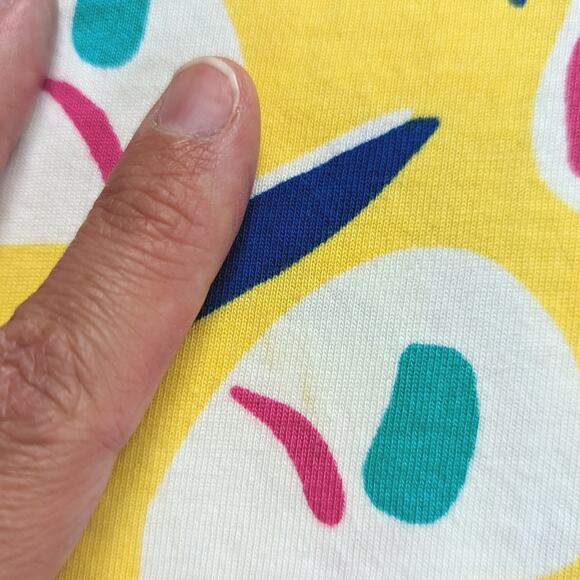 Hanna Andersson Dress Girls Size 10 Yellow Butterfly Twirly Tunic - Picture 4 of 7